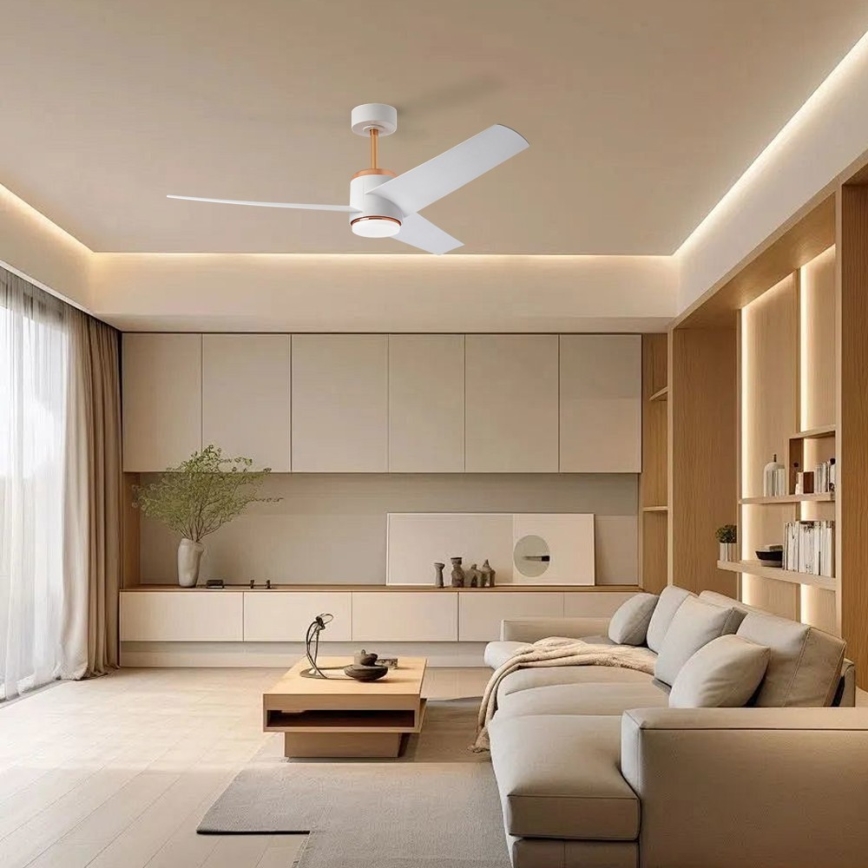 Immax NEO 07281L - LED+CCT dimmbarer Deckenventilator BEAUTY LED/18W/230V 3000/4000/6000K Wi-Fi Tuya + Fernbedienung