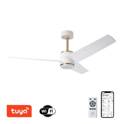 Immax NEO 07281L - LED+CCT dimmbarer Deckenventilator BEAUTY LED/18W/230V 3000/4000/6000K Wi-Fi Tuya + Fernbedienung