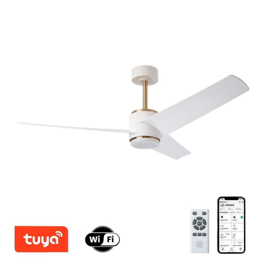 Immax NEO 07281L - LED+CCT dimmbarer Deckenventilator BEAUTY LED/18W/230V 3000/4000/6000K Wi-Fi Tuya + Fernbedienung