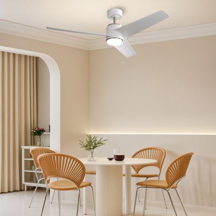 Immax NEO 07282L - LED+CCT Dimmbarer Deckenventilator BEAUTY LED/18W/230V 3000/4000/6000K Wi-Fi Tuya + Fernbedienung