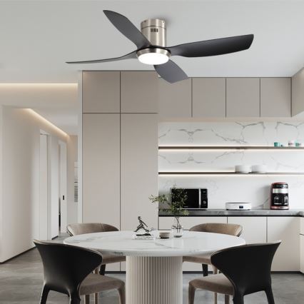 Immax NEO 07282L - LED+CCT Dimmbarer Deckenventilator PURE LED/24W/230V 3000/4000/6000K Wi-Fi Tuya + Fernbedienung