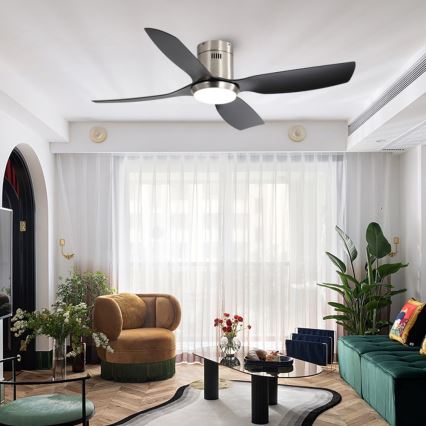 Immax NEO 07282L - LED+CCT Dimmbarer Deckenventilator PURE LED/24W/230V 3000/4000/6000K Wi-Fi Tuya + Fernbedienung