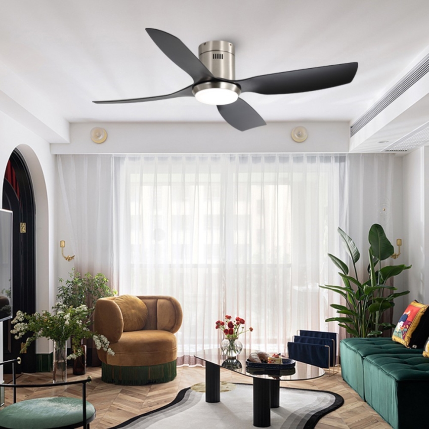 Immax NEO 07282L - LED+CCT Dimmbarer Deckenventilator PURE LED/24W/230V 3000/4000/6000K Wi-Fi Tuya + Fernbedienung