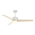 Immax NEO 07284L - LED+CCT Dimmbarer Deckenventilator VARIABLE LED/24W/230V 3000/4000/6000K Wi-Fi Tuya + Fernbedienung