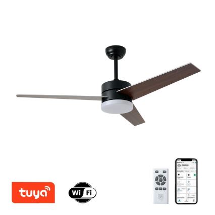 Immax NEO 07285L - VARIABLE LED+CCT dimmbarer Deckenventilator LED/24W/230V 3000/4000/6000K Wi-Fi Tuya Ø 132 cm + Fernbedienung
