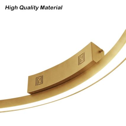 Immax NEO 07290-120G - LED+CCT Dimmbare Deckenleuchte FINO, 55 W, 230 V, 2700–6500 K, Tuya, Ø 120 cm + Fernbedienung