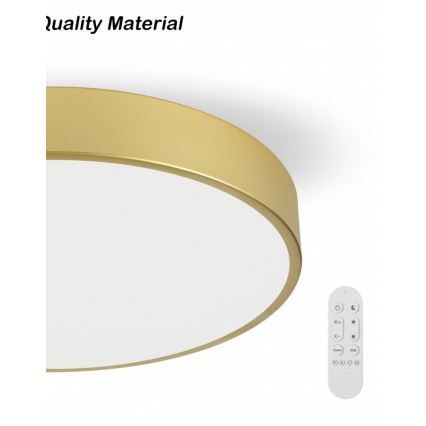 Immax NEO 07292L - LED+CCT dimmbare Deckenleuchte SEMPLICI LED/36W/230V 2700-6500K Ø 40 cm + Fernbedienung