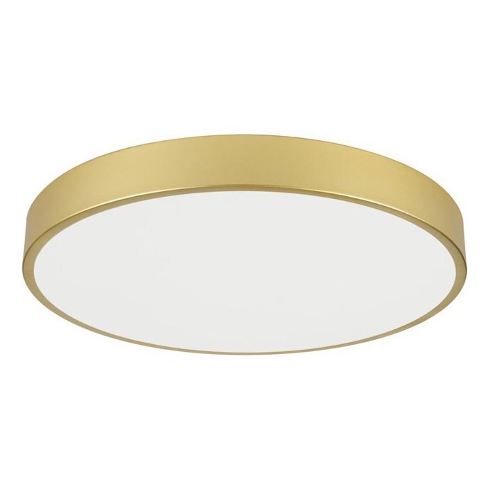 Immax NEO 07293L - dimmbare LED-Deckenleuchte NEO LITE SEMPLICI LED/60W/230V 3000-6000K Ø 60 cm Wi-Fi Tuya goldfarben + Fernbedienung