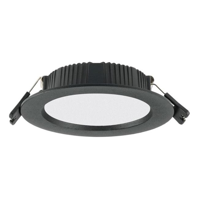 Immax NEO 07294L - dimmbares LED-Einbau-Downlight DOWN LED/12W/230V Wi-Fi Ø 12 cm schwarz