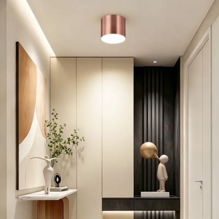 Immax NEO 07320L - dimmbare LED-Deckenleuchte RONDATE LED/32W/230V Ø 16,5 cm Wi-Fi Tuya Roségold