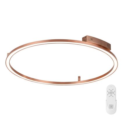 Immax NEO 07325-120C - dimmbar LED-Deckenleuchte FINO LED/72W/230V 120 cm Tuya Roségold + Fernbedienung