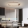 Immax NEO 07326-80C - FINO dimmbare LED-Deckenleuchte LED/55W/230V 80 cm Tuya Roségold + Fernbedienung