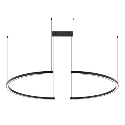 Immax NEO 07329L - LED-dimmbare Pendelleuchte an Kabel FINO LED/72W/230V 120 cm Tuya schwarz + Fernbedienung