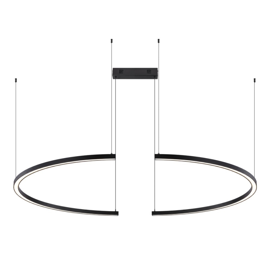 Immax NEO 07329L - LED-dimmbare Pendelleuchte an Kabel FINO LED/72W/230V 120 cm Tuya schwarz + Fernbedienung