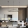Immax NEO 07329L - LED-dimmbare Pendelleuchte an Kabel FINO LED/72W/230V 120 cm Tuya schwarz + Fernbedienung