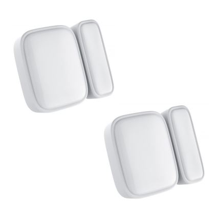 Immax NEO 07511L - SET 2x Magnetischer Fenster- und Türsensor SMART 1xCR2032  Zigbee Tuya