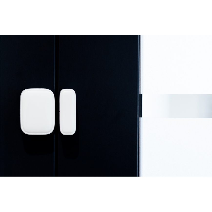 Immax NEO 07511L - SET 2x Magnetischer Fenster- und Türsensor SMART 1xCR2032  Zigbee Tuya