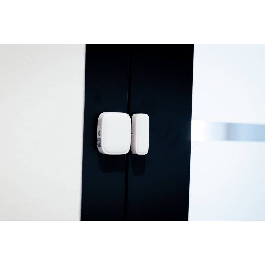 Immax NEO 07511L - SET 2x Magnetischer Fenster- und Türsensor SMART 1xCR2032  Zigbee Tuya