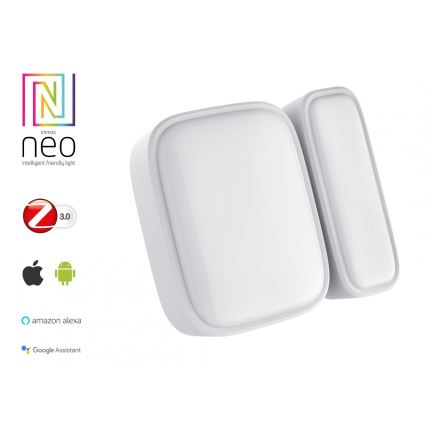 Immax NEO 07511L - SET 2x Magnetischer Fenster- und Türsensor SMART 1xCR2032  Zigbee Tuya