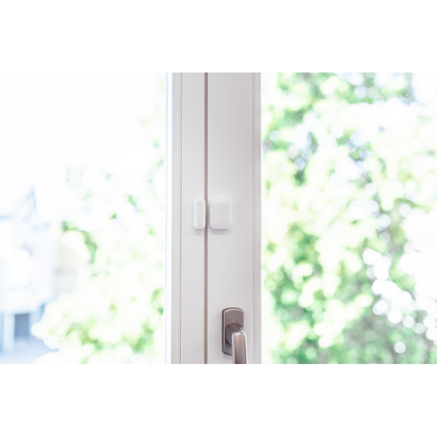 Immax NEO 07511L - SET 2x Magnetischer Fenster- und Türsensor SMART 1xCR2032  Zigbee Tuya