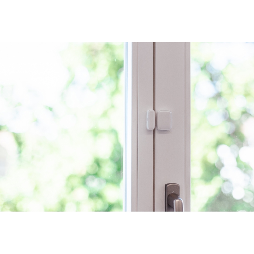 Immax NEO 07511L - SET 2x Magnetischer Fenster- und Türsensor SMART 1xCR2032  Zigbee Tuya