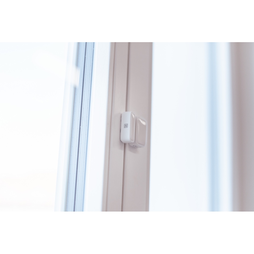 Immax NEO 07511L - SET 2x Magnetischer Fenster- und Türsensor SMART 1xCR2032  Zigbee Tuya