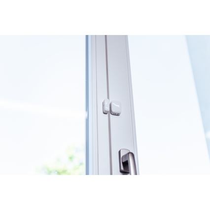 Immax NEO 07511L - SET 2x Magnetischer Fenster- und Türsensor SMART 1xCR2032  Zigbee Tuya