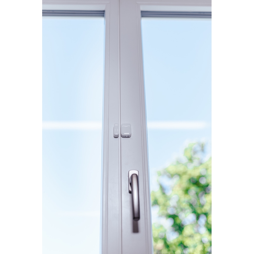 Immax NEO 07511L - SET 2x Magnetischer Fenster- und Türsensor SMART 1xCR2032  Zigbee Tuya