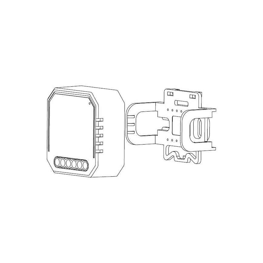 Immax NEO 07516L - Smart Controller NEO LITE V3 2-Tasten Wi-Fi Tuya