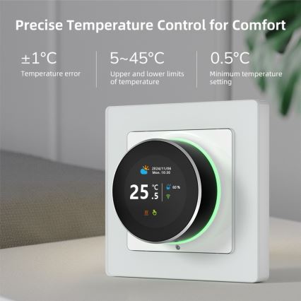Immax NEO 07534L - SMART-Thermostat für Fußbodenheizung 230V/3A Wi-Fi Tuya