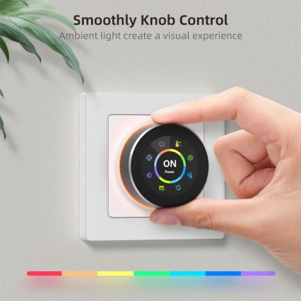 Immax NEO 07535L - Thermostat für elektrische Fußbodenheizung SMART 230V/16A Wi-Fi Tuya