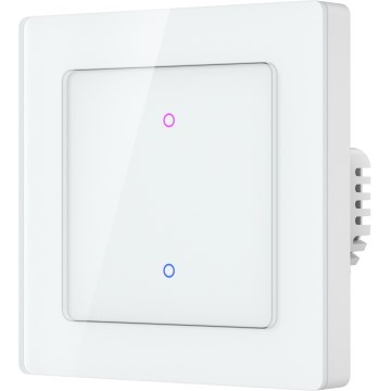 Immax NEO 07550L - Intelligenter 2-Tasten-Schalter 230V Tuya