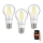 Immax NEO 07713C - SET 3x LED Dimmbare Glühbirne NEO LITE E27/7W/230V Wi-Fi Tuya