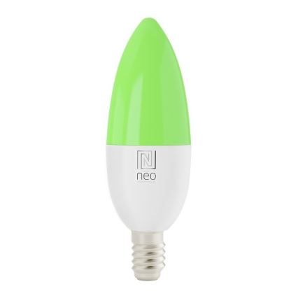 Immax NEO 07716L - LED RGB+CCT Dimmbare Glühbirne E14/5,5W/230V 2700K Wi-Fi Tuya