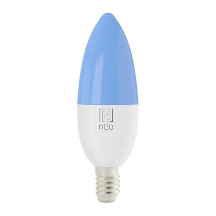 Immax NEO 07716L - LED RGB+CCT Dimmbare Glühbirne E14/5,5W/230V 2700K Wi-Fi Tuya