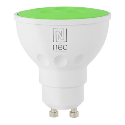 Immax NEO 07724CDO - 3er-Set LED RGB+CCT, dimmbares Leuchtmittel GU10/4,8W/230V, 2700–6500K, Wi-Fi Tuya + Fernbedienung