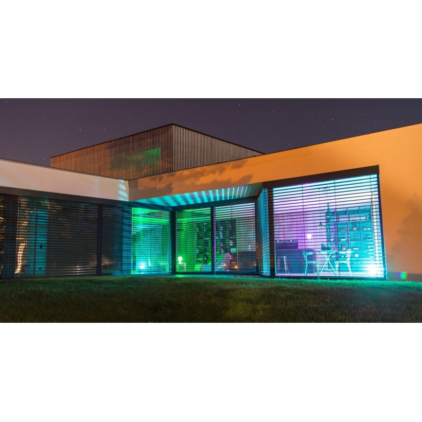 Immax NEO 07724CDO - SET 3x LED RGB+CCT Dimmbares Leuchtmittel GU10/4,8W/230V 2700-6500K Wi-Fi Tuya + Fernbedienung