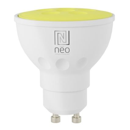 Immax NEO 07724CDO - SET 3x LED RGB+CCT Dimmbares Leuchtmittel GU10/4,8W/230V 2700-6500K Wi-Fi Tuya + Fernbedienung
