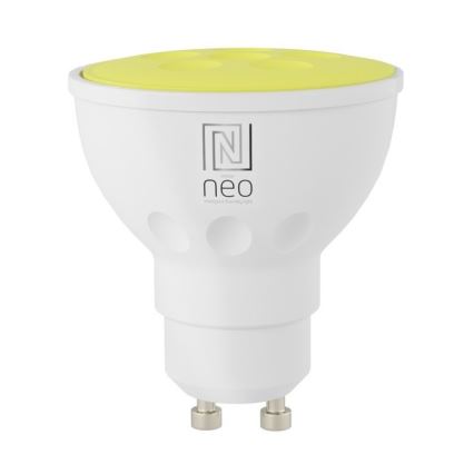 Immax NEO 07724L - RGB+CCT Dimmbares LED-Leuchtmittel GU10/4,8W/230V 2700K Wi-Fi Tuya