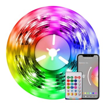 Immax NEO 07726L - LED RGB+CCT dimmbare Leiste NEO LITE LED/24W/230V 5 m IP65 MUSIK Wi-Fi Tuya + Fernbedienung