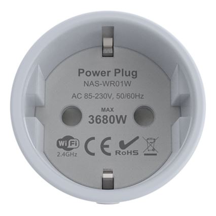 Immax NEO 07737L - Smart-Steckdose NEO LITE 3680W/230V/16A Wi-Fi Tuya SCHUKO