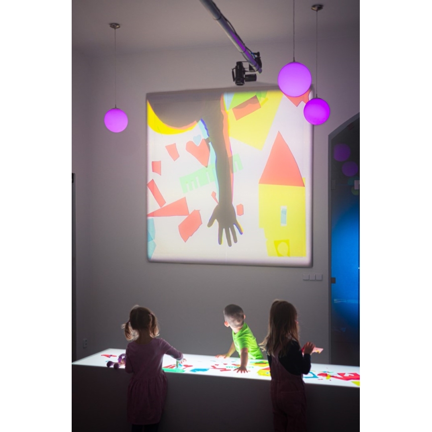 Immax NEO 07745CDO - 3er-Set dimmbare LED RGB+CCT-Glühbirnen E14/6W/230V Tuya Wi-Fi + Fernbedienung
