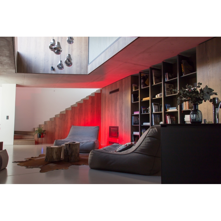Immax NEO 07745CDO - 3er-Set dimmbare LED RGB+CCT-Glühbirnen E14/6W/230V Tuya Wi-Fi + Fernbedienung