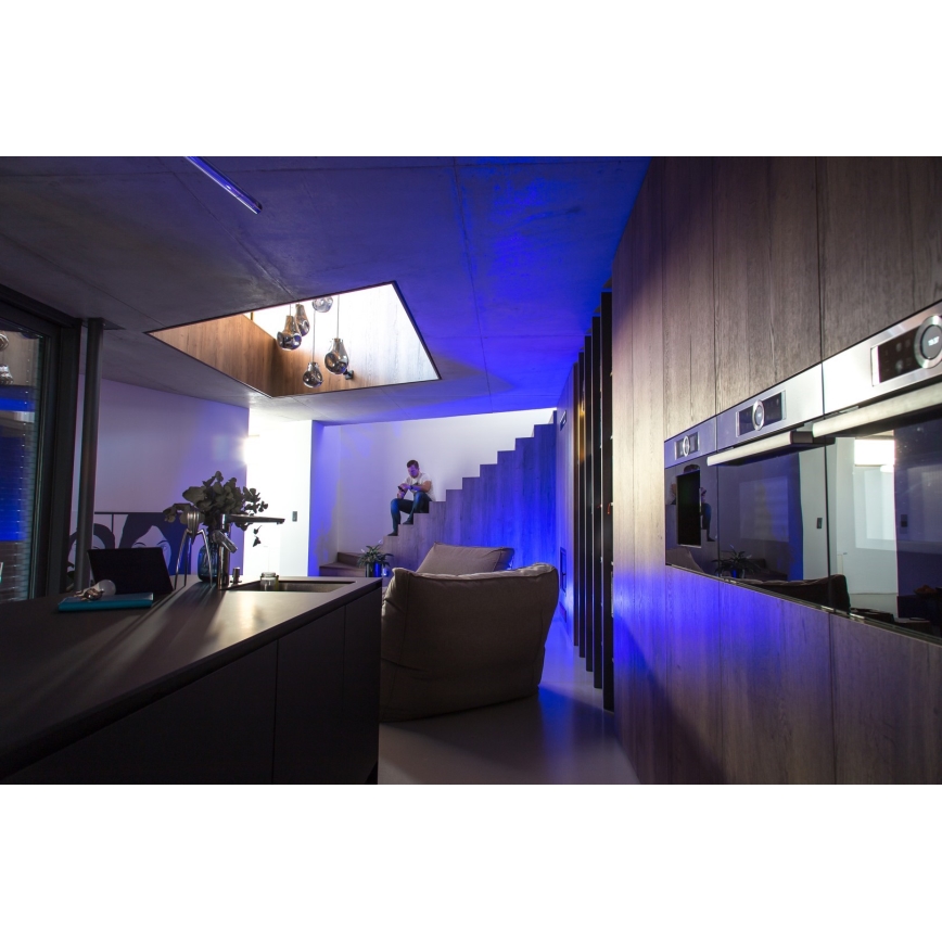 Immax NEO 07745CDO - 3er-Set dimmbare LED RGB+CCT-Glühbirnen E14/6W/230V Tuya Wi-Fi + Fernbedienung