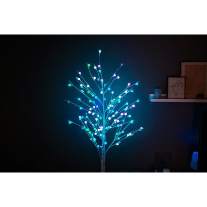 Immax NEO 07750L - LED RGB+CW Dimmbar für den Außenbereich Weihnachtsdekoration NEO LITE LED/7,2W/230V 1,8m IP44 Wi-Fi Tuya Baum