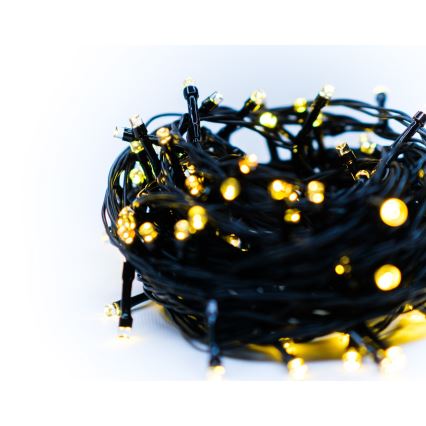 Immax NEO 07755L - Dimmbare LED-Lichterkette für den Außenbereich NEO LITE 400xLED/8 Funktionen 43m IP44 Wi-Fi Tuya warmweiß