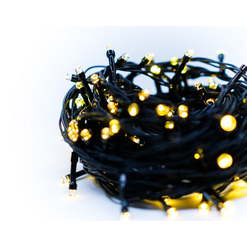 Immax NEO 07755L - Dimmbare LED-Lichterkette für den Außenbereich NEO LITE 400xLED/8 Funktionen 43m IP44 Wi-Fi Tuya warmweiß