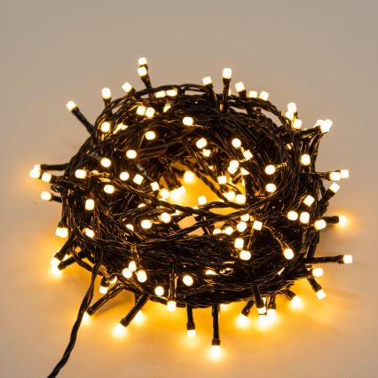 Immax NEO 07756L - LED-dimmbare Außen-Lichterkette NEO LITE 400xLED/10 Funktionen 43m IP44 Wi-Fi Tuya mehrfarbig