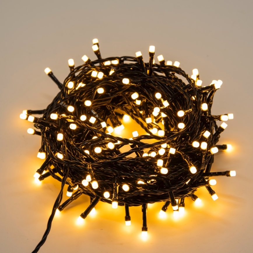 Immax NEO 07756L - LED-dimmbare Außen-Lichterkette NEO LITE 400xLED/10 Funktionen 43m IP44 Wi-Fi Tuya mehrfarbig