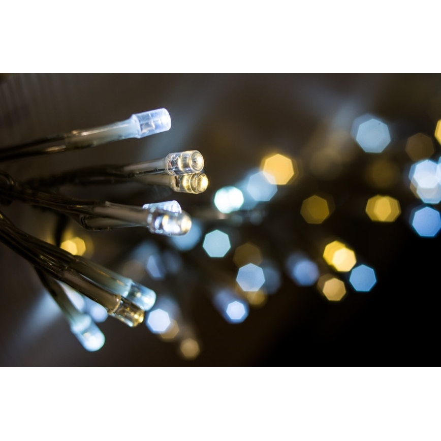 Immax NEO 07756L - Dimmbare LED-Außen-Lichterkette NEO LITE, 400 LEDs / 10 Funktionen, 43 m, IP44, Wi‑Fi Tuya, mehrfarbig